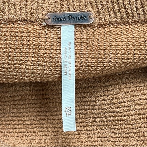 Free People | Ottoman Slouchy  Oversized Tunic Sweater Size XS - Picture 8 of 13